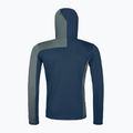 Hanorac pentru bărbați ORTOVOX Fleece Light Grid Hooded deep ocean 8