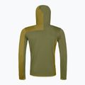 Hanorac pentru bărbați ORTOVOX Fleece Light Grid Hooded wild herbs 2