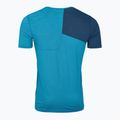 Tricou de trekking pentru bărbați ORTOVOX 120 Tec mountain blue 2