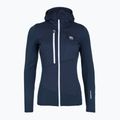 Bluză pentru femei ORTOVOX Fleece Grid Hoody deep ocean