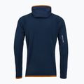 Bluză pentru bărbați ORTOVOX Fleece Grid Hoody deep ocean 2
