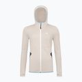 Bluză pentru femei ORTOVOX Fleece Hoody white chalk