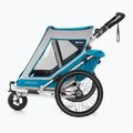 Qeridoo Speedkid2 remorcă dublă pentru biciclete albastru Q-SK2-21-P 8