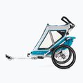 Qeridoo Speedkid2 remorcă dublă pentru biciclete albastru Q-SK2-21-P 9