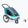 Remorcă pentru biciclete cu un singur loc Qeridoo Sportrex1 albastru Q-SR1-21-P 2