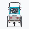 Remorcă pentru biciclete cu un singur loc Qeridoo Sportrex1 albastru Q-SR1-21-P 4