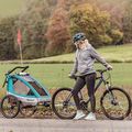 Remorcă pentru biciclete cu un singur loc Qeridoo Sportrex1 albastru Q-SR1-21-P 10