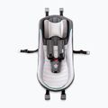 Scaun pentru remorcă pentru biciclete Qeridoo Baby Shell alb QBS-20-W