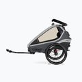 Remorcă de bicicletă Qeridoo Kidgoo 1 gri Q-KDG1-22-SG 2