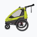 Remorcă de bicicletă pentru o persoană Qeridoo Sportrex 1 LE galbenă Q-SPR1-22-LG 2