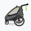 Remorcă de biciclete Qeridoo Qupa 1 lime 2
