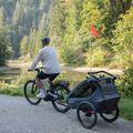 Remorcă de bicicletă Qeridoo Kidgoo 2 dark navy/blue 12