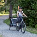 Remorcă de bicicletă Qeridoo Kidgoo 2 dark navy/blue 14