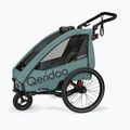 Remorcă pentru bicicletă Qeridoo Qupa 1 mineral blue