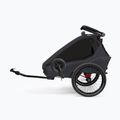 Remorcă pentru bicicletă Qeridoo Kidgoo 2 phantom grey 3