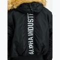 Geacă pentru bărbați Alpha Industries 45/P Hooded Custom Bomber black/reflective 4