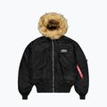 Geacă pentru bărbați Alpha Industries 45/P Hooded Custom Bomber black/reflective 7