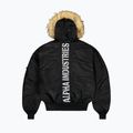 Geacă pentru bărbați Alpha Industries 45/P Hooded Custom Bomber black/reflective 8