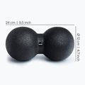 Minge pentru masaj BLACKROLL Duoball A000499 black 2