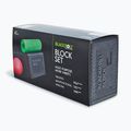 Set de yoga BLACKROLL Block black/ green/ pink 4