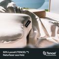 Față de pernă BLACKROLL Premium Comfort Pillow off white 4