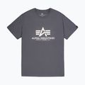 Tricou pentru bărbați Alpha Industries Basic greyblack 8