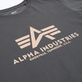 Tricou pentru bărbați Alpha Industries Basic greyblack 7