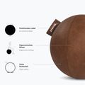 Minge de gimnastică STRYVE Active 70 cm natural brown 3