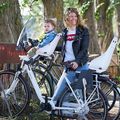 Scaun de bicicletă față URBAN IKI alb U-213853 8
