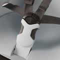 Scaun de bicicletă spate pentru cadru URBAN IKI albastru U-214003 5