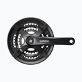Mecanism cu manivelă Shimano FC-TY501 Square 8/7/6 rz 185,5 mm black