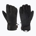 Mănuși de schi pentru bărbați Descente Black leather