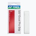 Bandă pentru mânerul rachetelor de badminton YONEX AC 128 albă