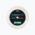 Cordaj de badminton YONEX Exbolt 63 Set 10 m white