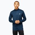 Bluză de alergare pentru bărbați ASICS Core 1/2 Zip Winter Top french blue