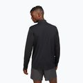 Bărbați ASICS Core 1/2 Zip performanță negru de performanță de funcționare negru cu mânecă lungă 3