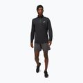 Bărbați ASICS Core 1/2 Zip performanță negru de performanță de funcționare negru cu mânecă lungă 6