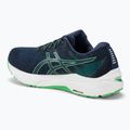 Încălțăminte de alergat pentru bărbați ASICS Gt-2000 10 deep ocean/new leaf 3