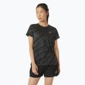 Tricou de alergat pentru bărbați ASICS Core All Over Print graphite grey/performance black