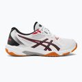 ASICS pantofi de squash pentru bărbați Gel-Rocket 10 alb 1071A054-108 2