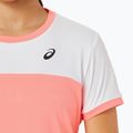 Tricou pentru copii ASICS Tennis Top guava/brilliant white 4