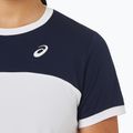 Tricou pentru copii ASICS Tennis Top brilliant white/midnight 4