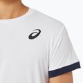 Tricou pentru copii ASICS Tennis Top brilliant white/midnight 4