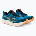 Încălțăminte de alergat pentru bărbați ASICS Evoride Speed island blue/orange pop 5