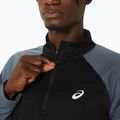 Longsleeve de alergat pentru bărbați ASICS Icon 1/2 Zip performance black/carrier grey 6