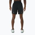 Pantaloni scurți de alergare pentru bărbați ASICS Icon performance black/carrier grey 3