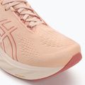 ASICS Gel-Nimbus 25, pantofi de alergare pentru femei, culoarea caisei palide/grena deschis 7
