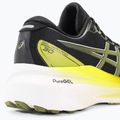 ASICS Gel-Kayano 30 pantofi de alergare pentru bărbați negru / galben strălucitor 9