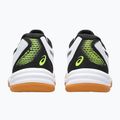 Pantofi de squash pentru bărbați ASICS Upcourt 5 alb / galben de siguranță 8