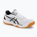 Pantofi de squash pentru bărbați ASICS Upcourt 5 alb / galben de siguranță
